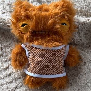 FUGGLER Furry Monster Plush with Mesh Tank